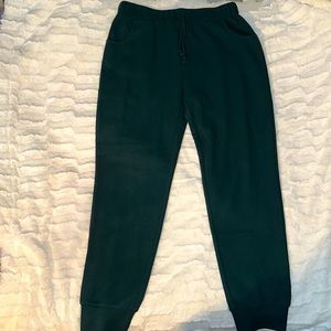 Au Fond Dark Green Sweatpants